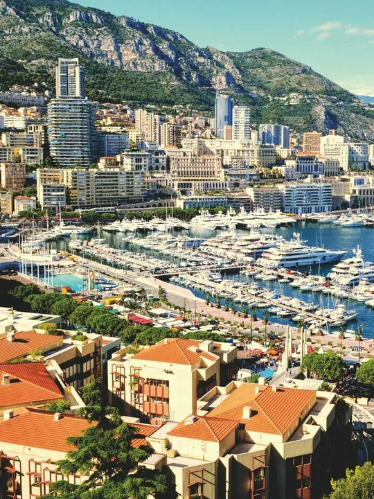 Port Hercule et les yachts de Monaco